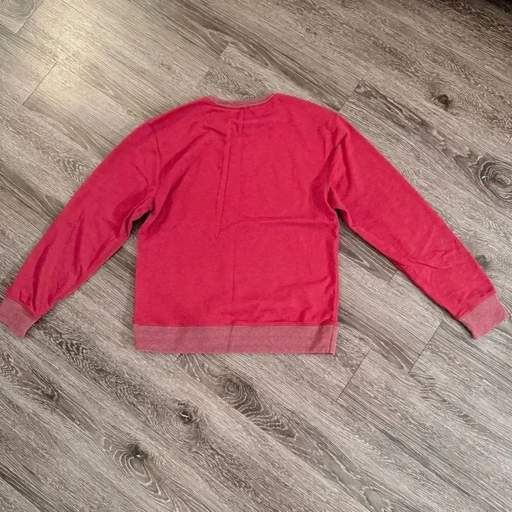 The Normal Brand Red Crewneck Sweatshirt New